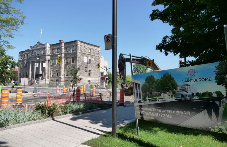 Chantier du Palais et de la Gare